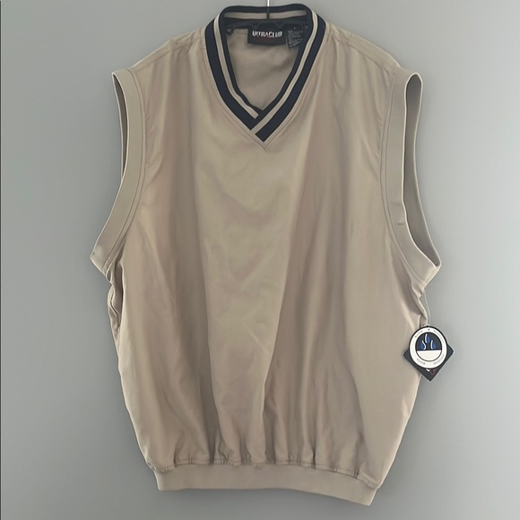 Beige Ultra Club Collection Sleeveless Vest - Picture 1 of 11